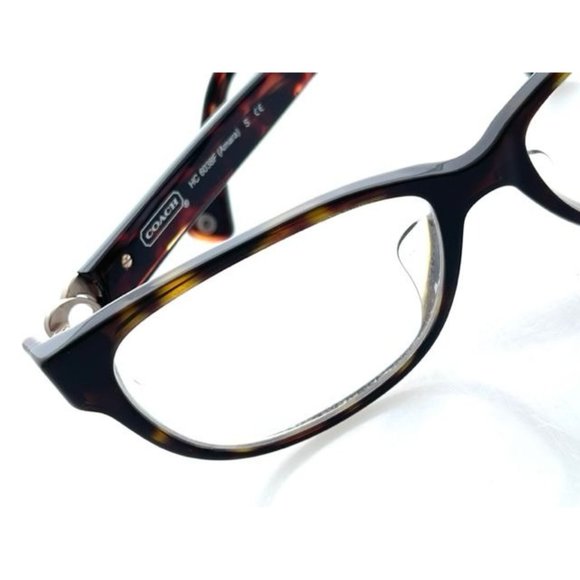 Coach Amara eyeglass frames, dark tortoiseshell - 5001 - HC6038 - Picture 8 of 10